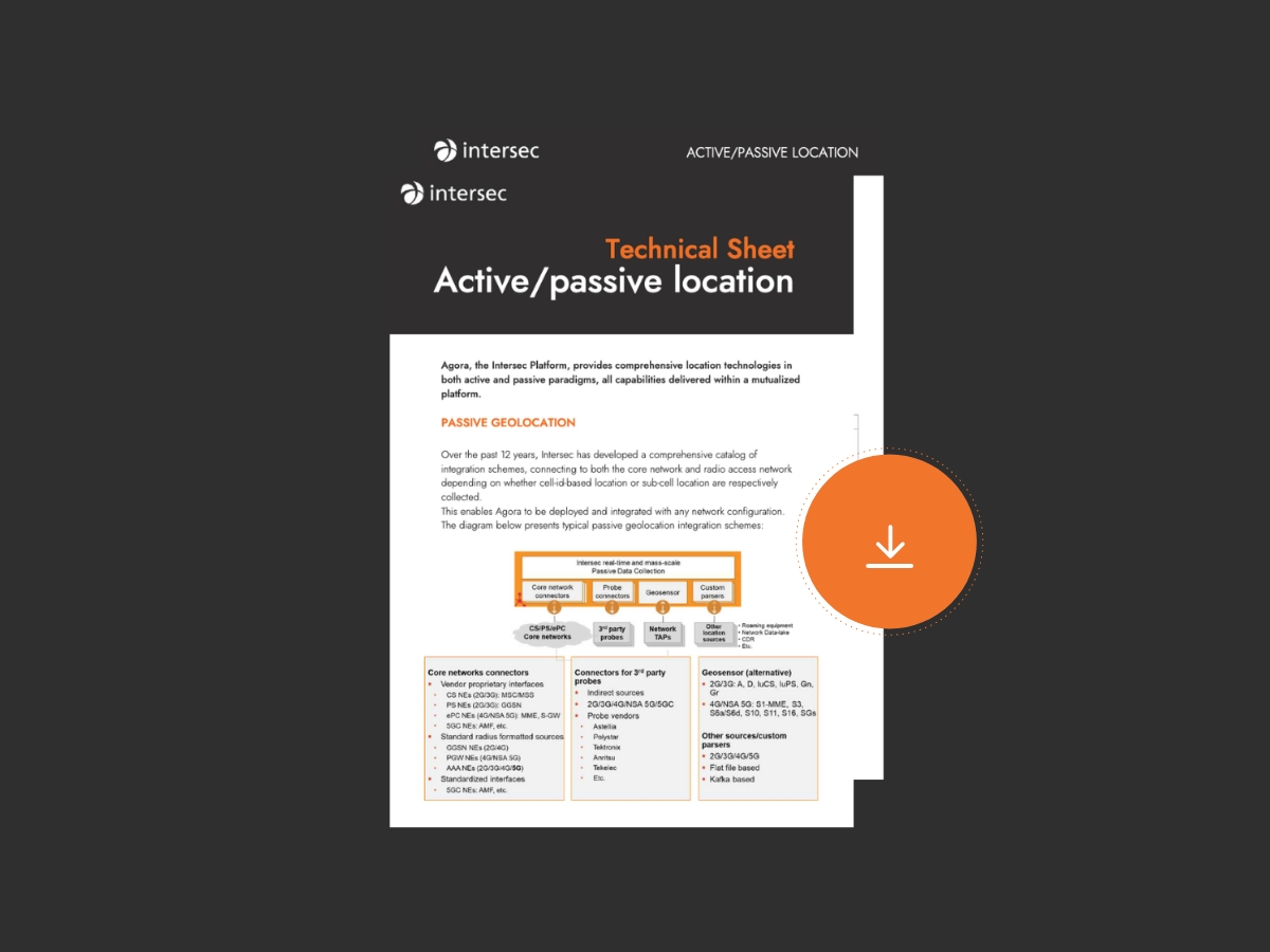 Technical sheet - Active passive location preview