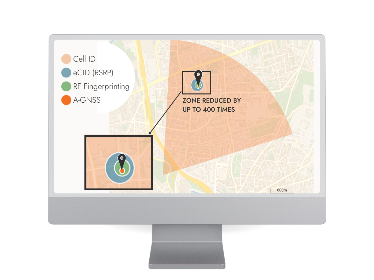 location subcell accuracy